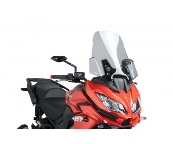 TOURING SCREEN FOR KAWASAKI VERSYS 650 2015-2016/ VERSYS 1000 2012-2016 - SMOKE TOURING SCREEN FOR KAWASAKI VERSYS 650 2015-2016/ VERSYS 1000 2012-2016 - SMOKE